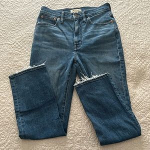 Madewell Slim Demi-boot jeans size 27